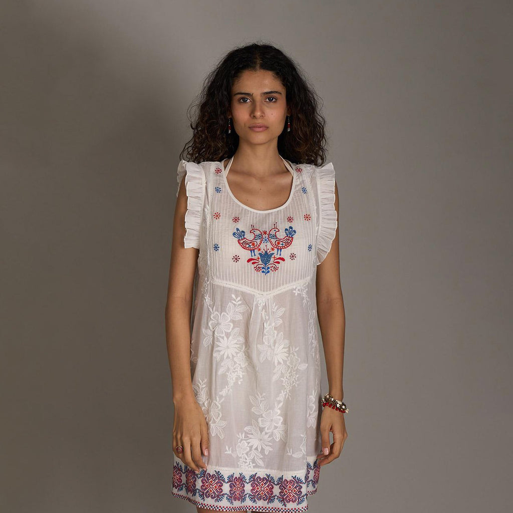 Riley Embroidered Dress