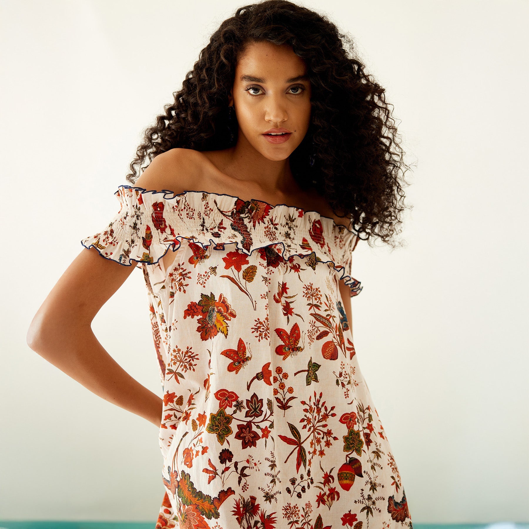 Taira Off-Shoulder Beach Dress