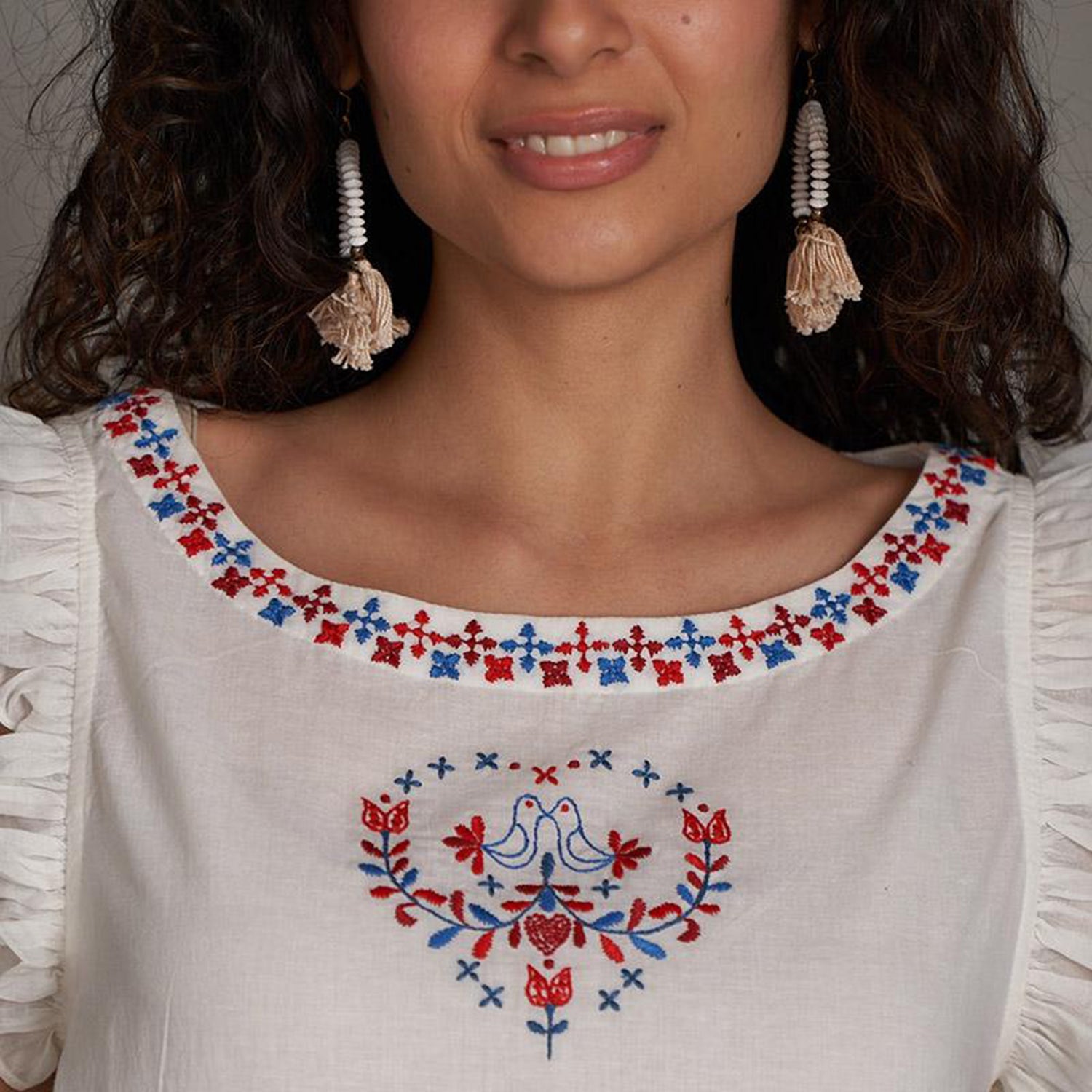 Olivia Embroidered Top