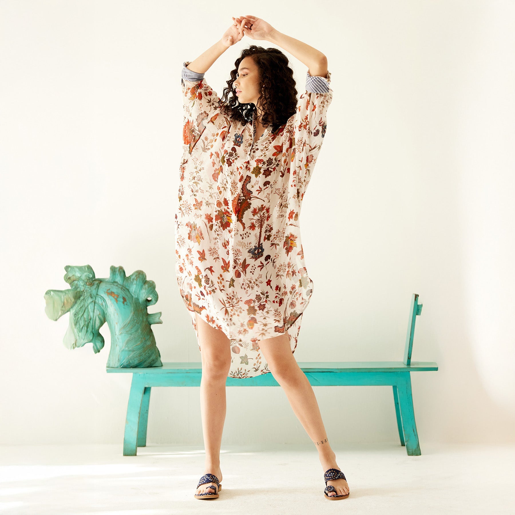 Ana Raglan Shirt Dress