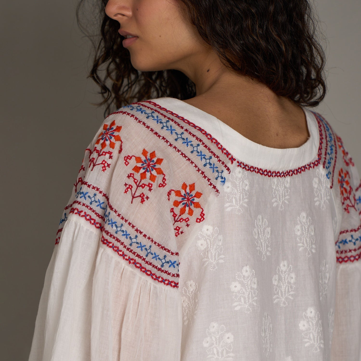 Candice Embroidered Dress