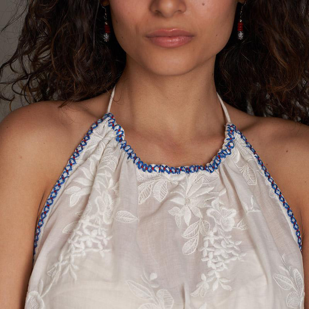 Angela Embroidered Top