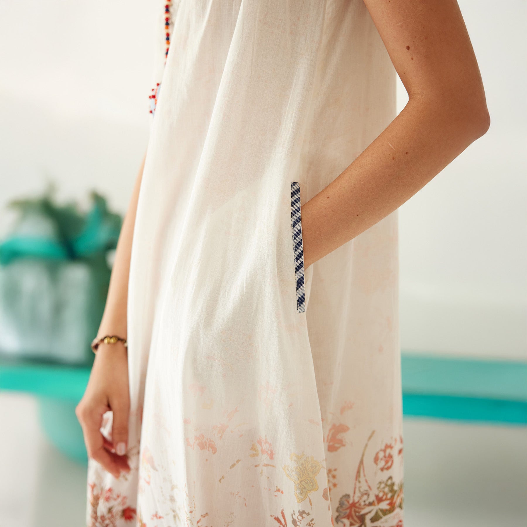 Rehana Cutaway Maxi Tent Dress