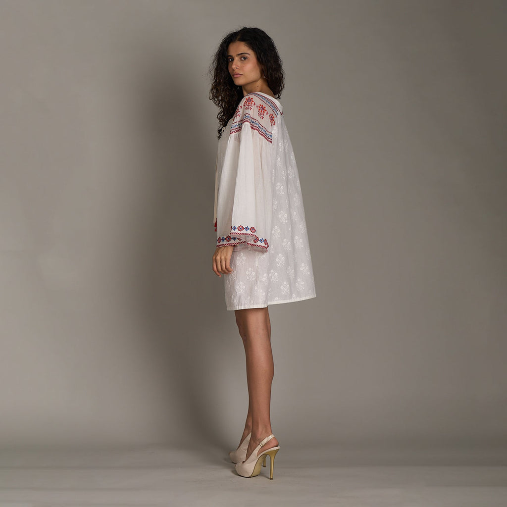 Candice Embroidered Dress