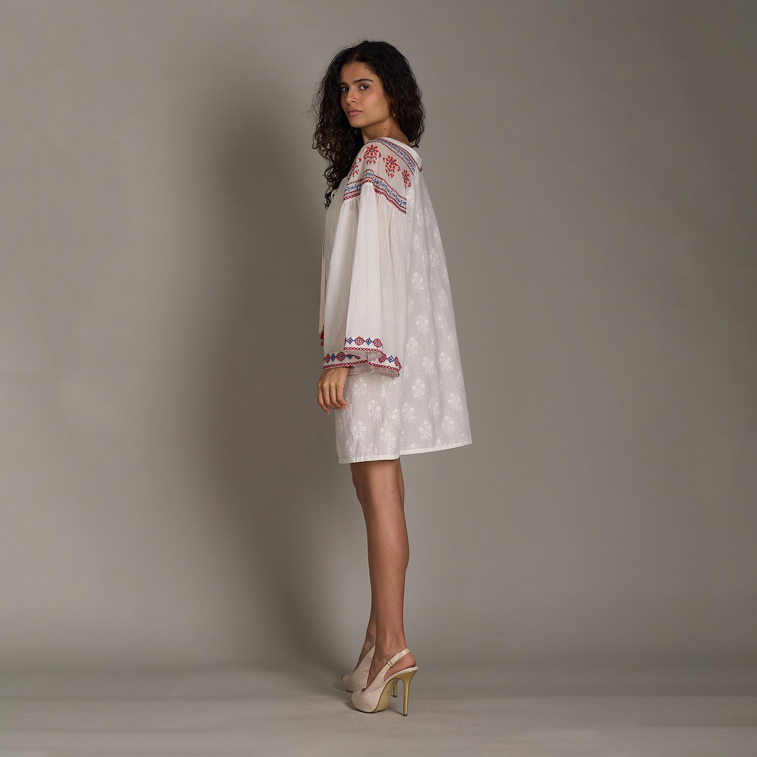 Candice Embroidered Dress