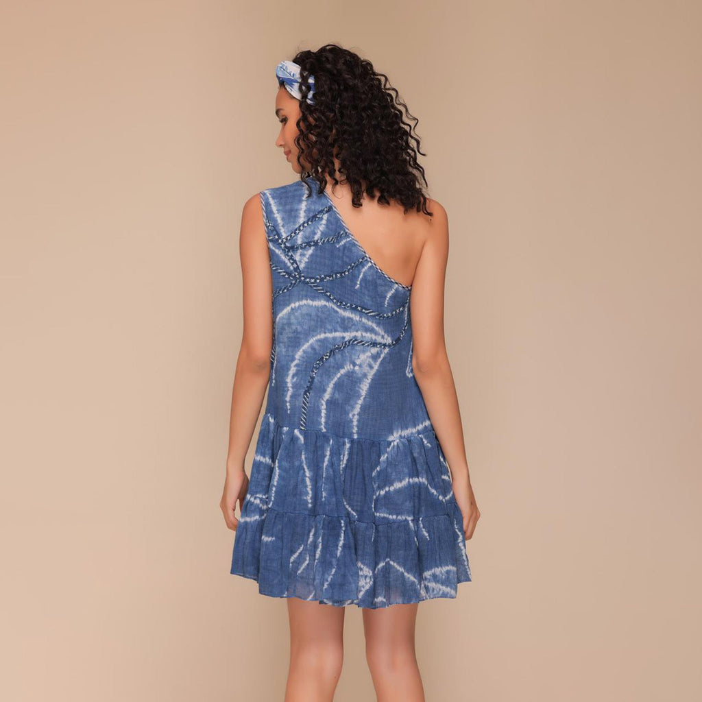 Della Bias off Shoulder Sundress