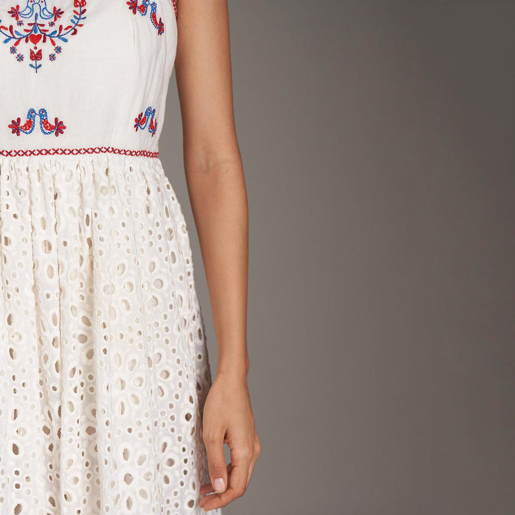 Kendall Embroidered Dress