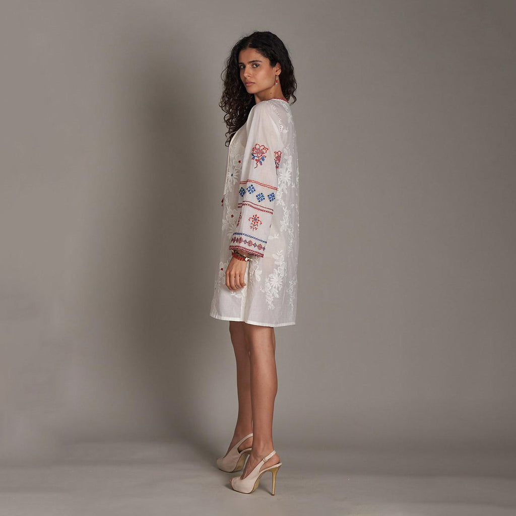 Eva Embroidered Dress
