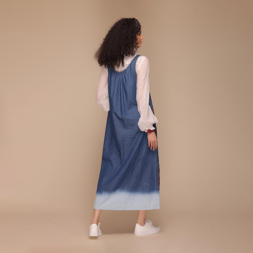 Helen Relaxed Ombre Shift Dress