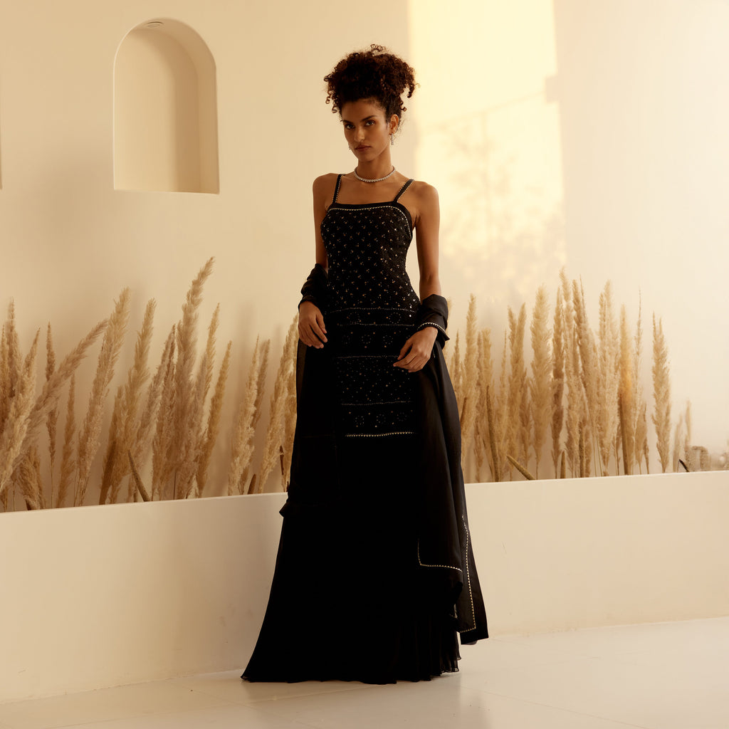 Geetika Chikan Embroidered Outfit