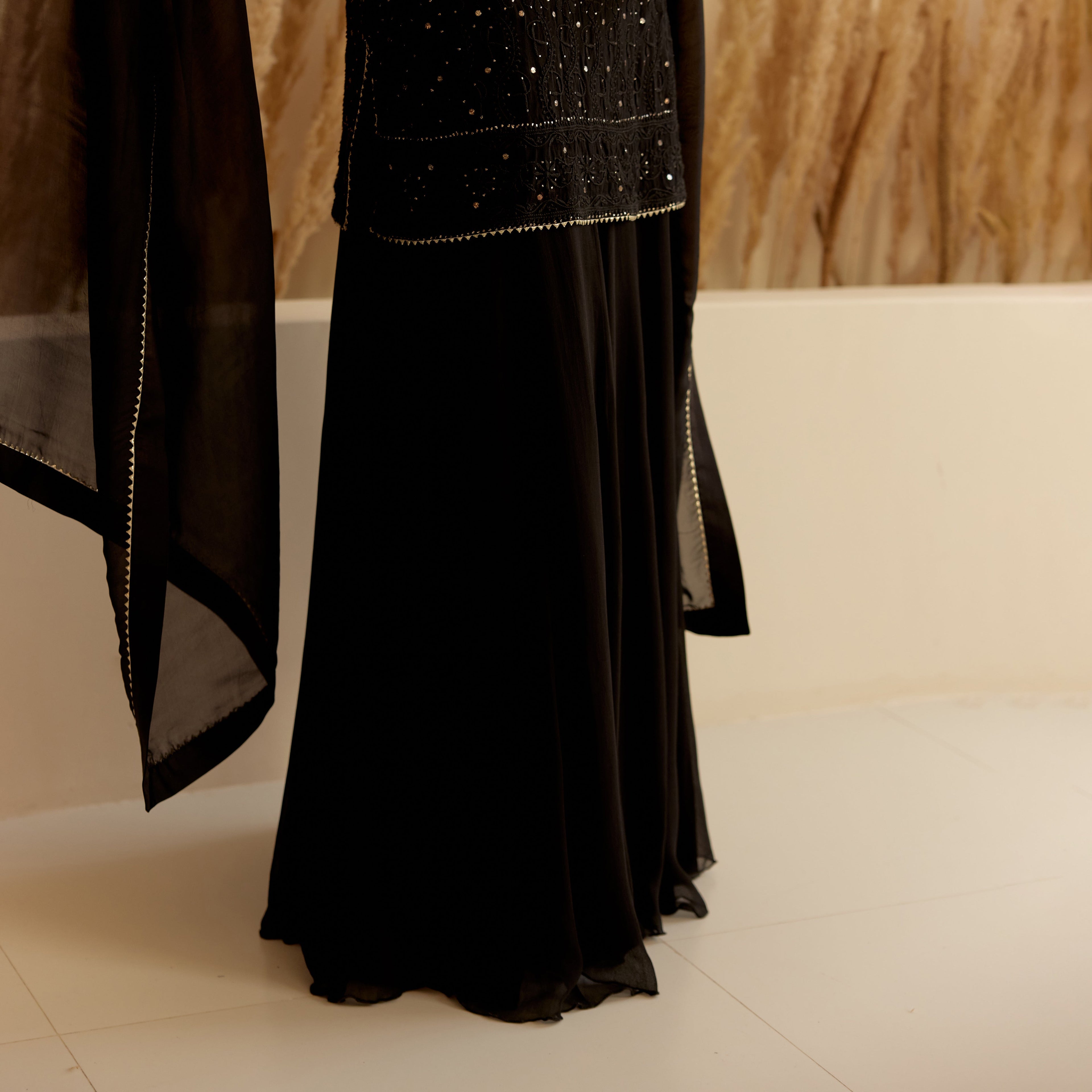 Geetika Chikan Embroidered Outfit