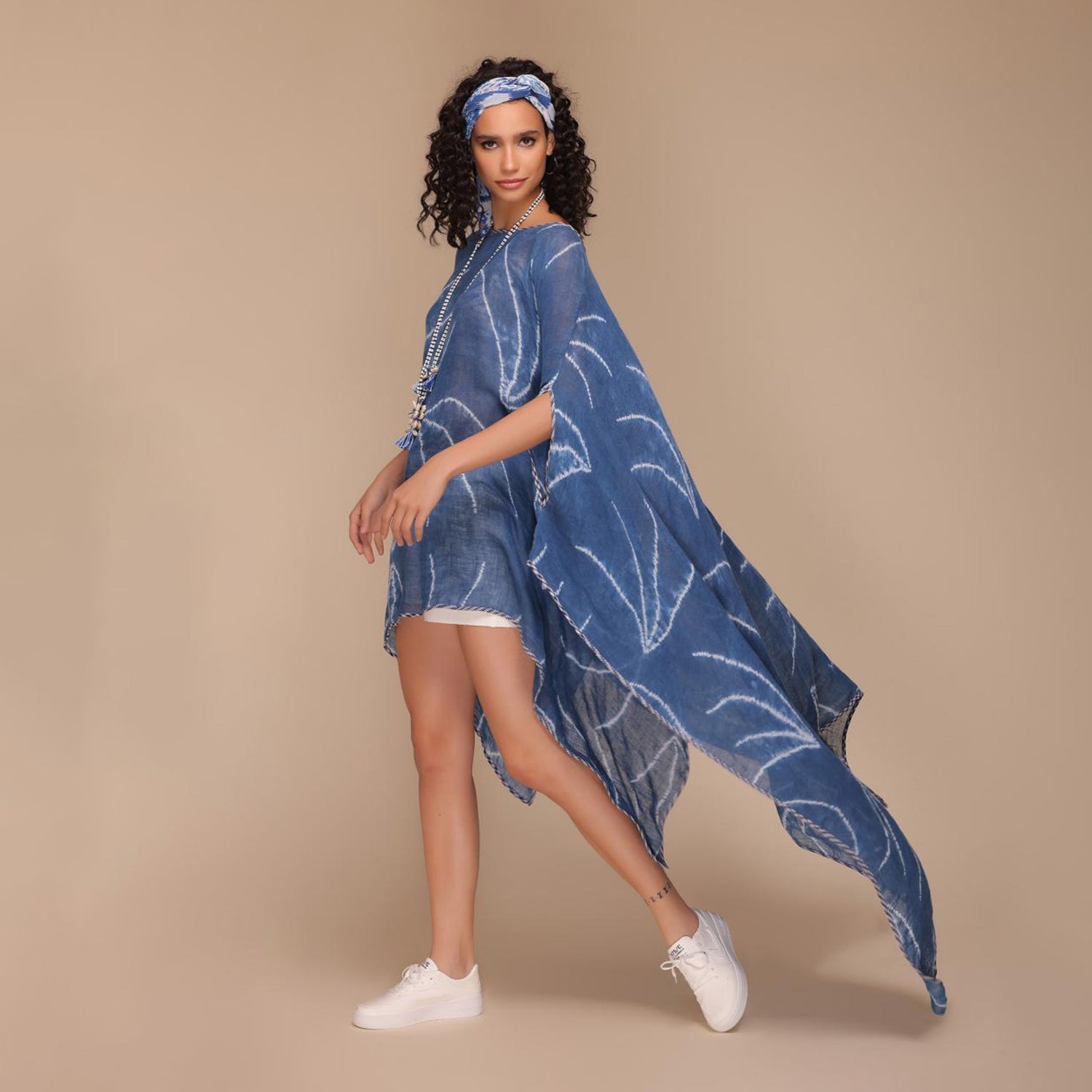 Kalani Asymmetric Kaftan