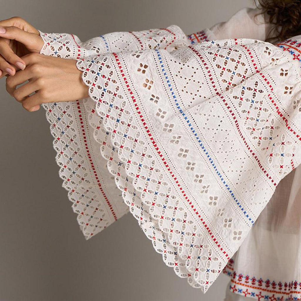 Victoria Embroidered Blouse