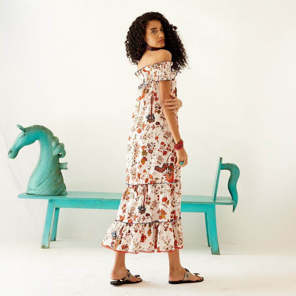 Taira Off-Shoulder Beach Dress