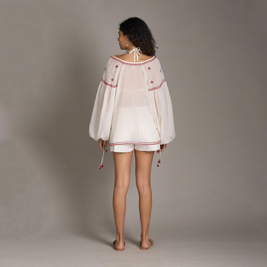 Fiona Embroidered Blouse