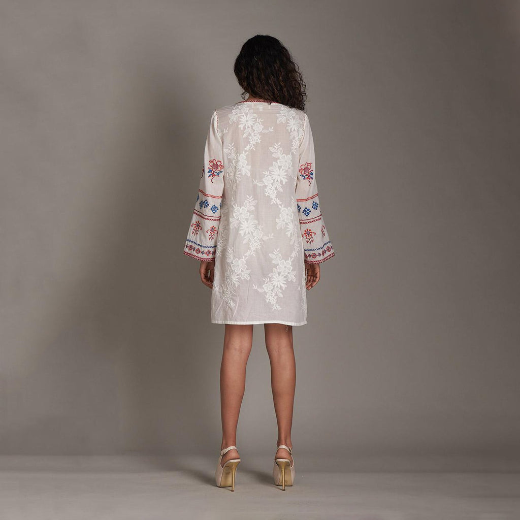Eva Embroidered Dress