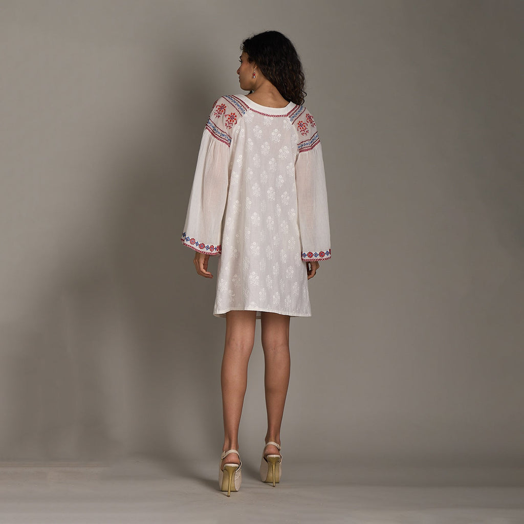 Candice Embroidered Dress