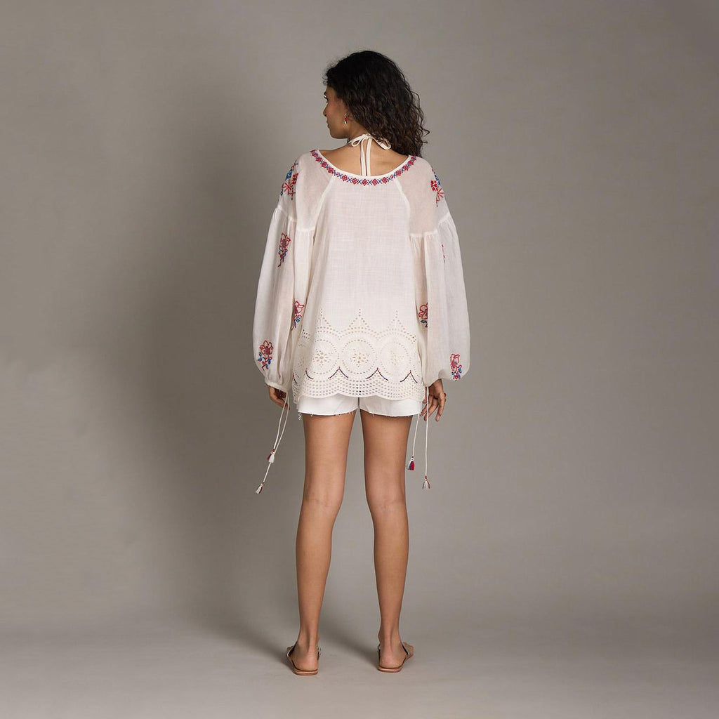 Anna Embroidered Blouse