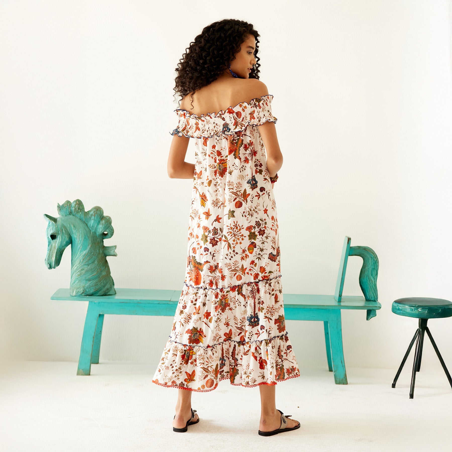 Taira Off-Shoulder Beach Dress