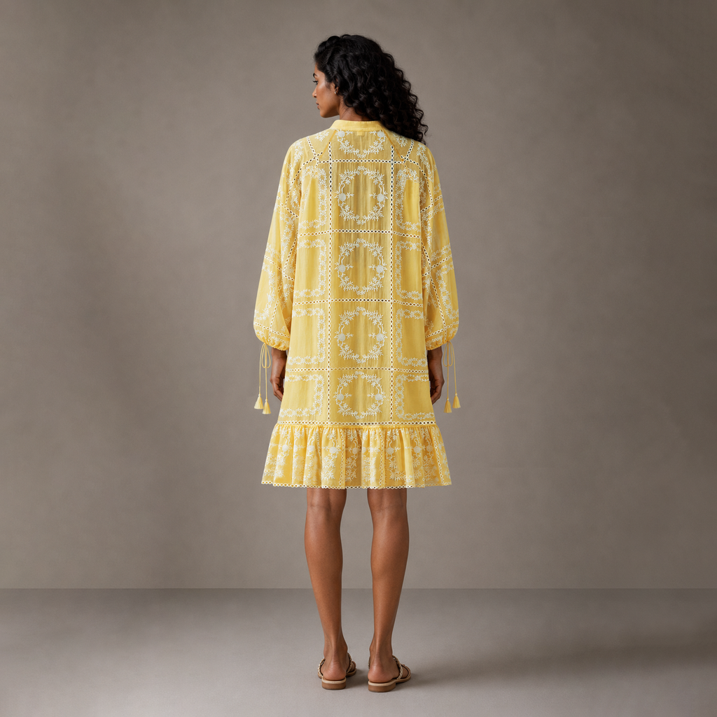 Chaitri Gathered Dress