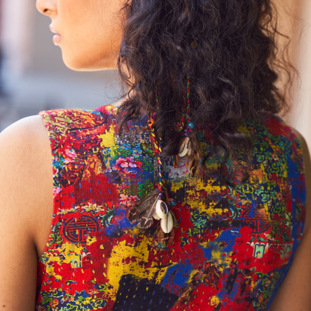 Tara Knot Wrap Dress