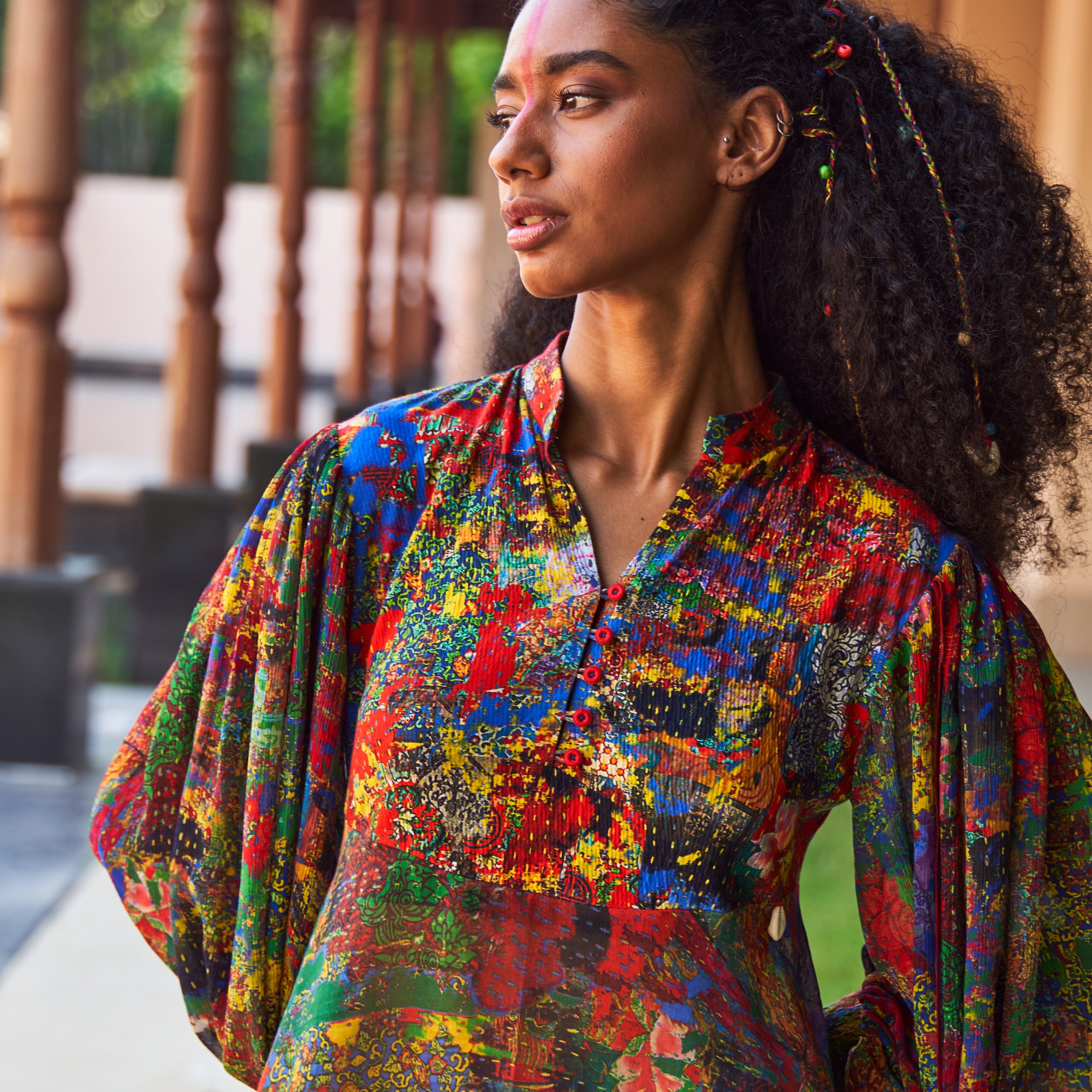 Netra Draped Asymmetric Tunic