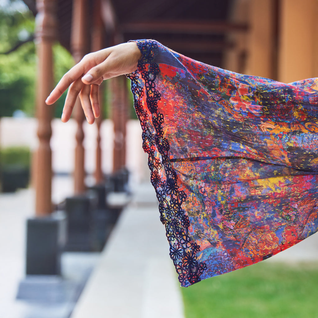 Off Shoulder Peasant Blouse