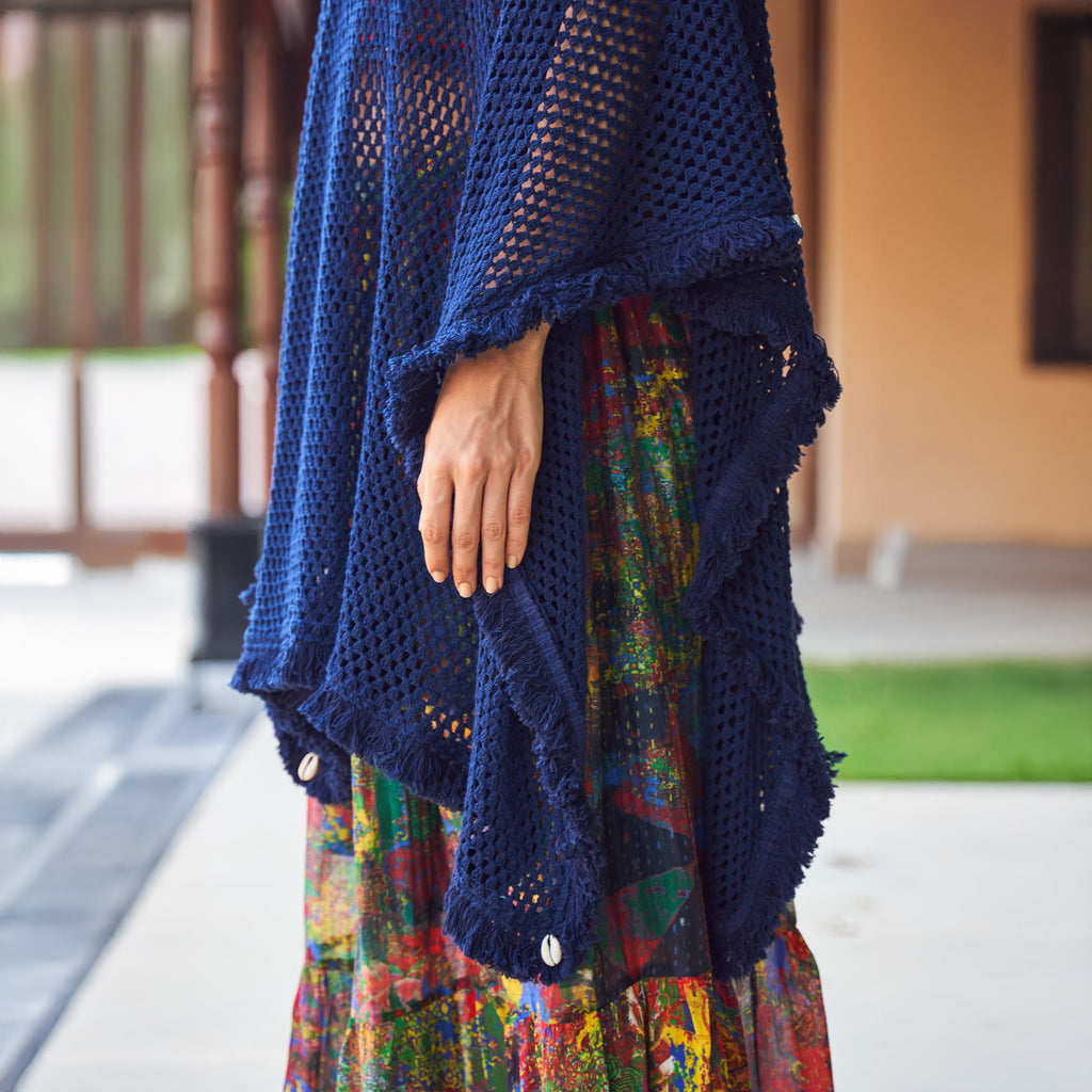 Anika Crochet Kaftan