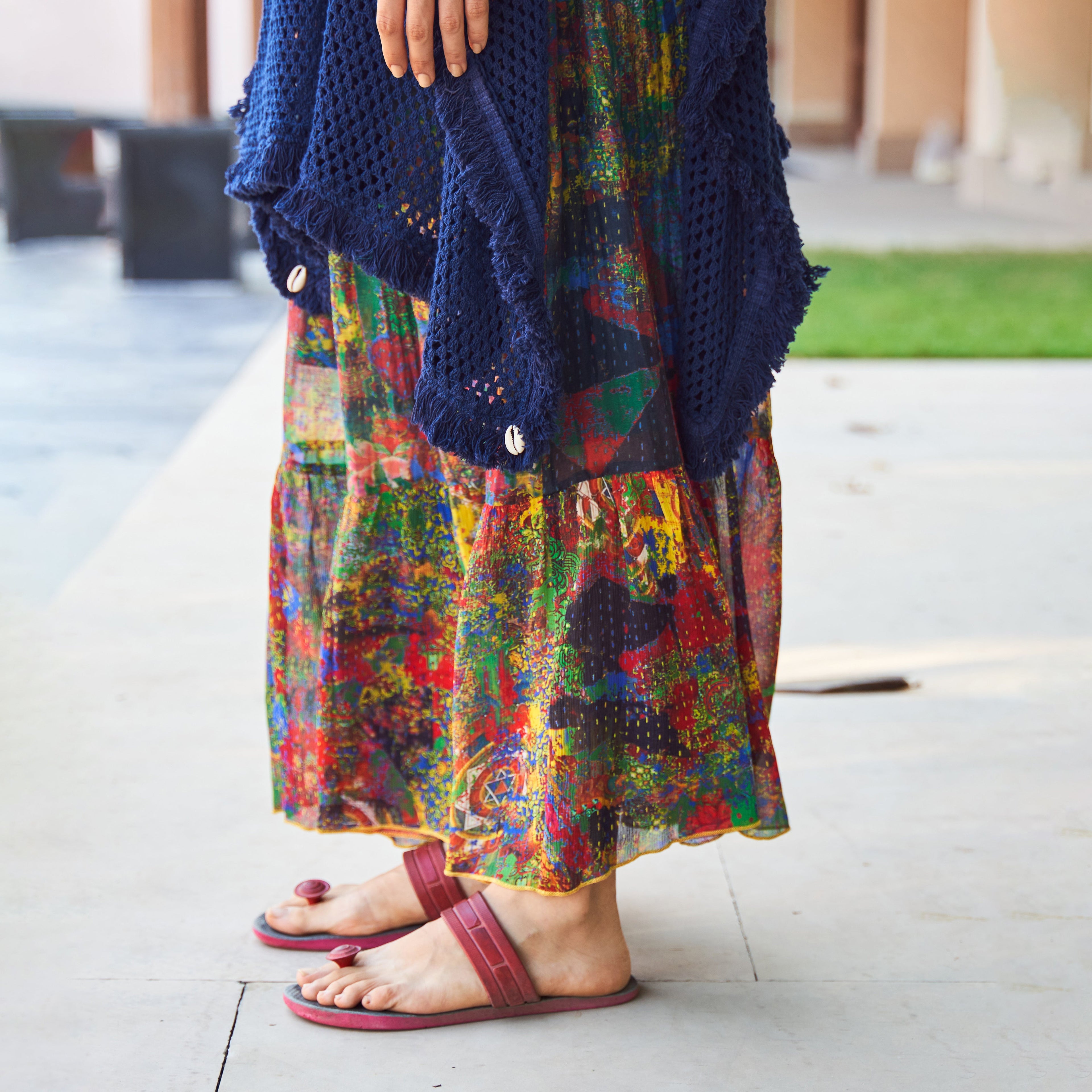 Ira Tiered Maxi Skirt