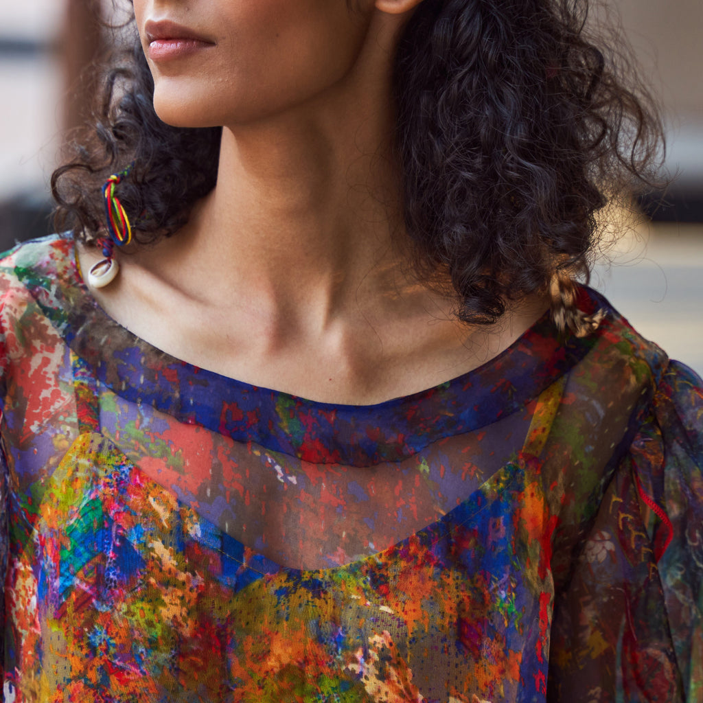 Chaaya Spaghetti Dress