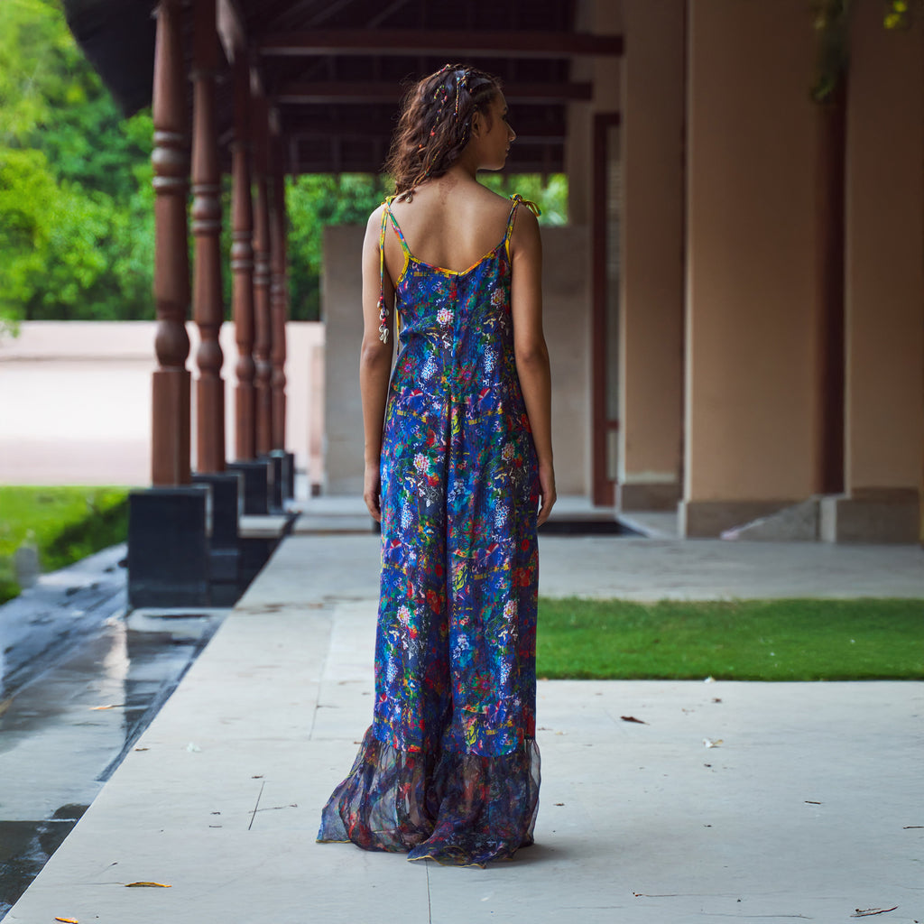 Yahvi Tie-Up Jumpsuit