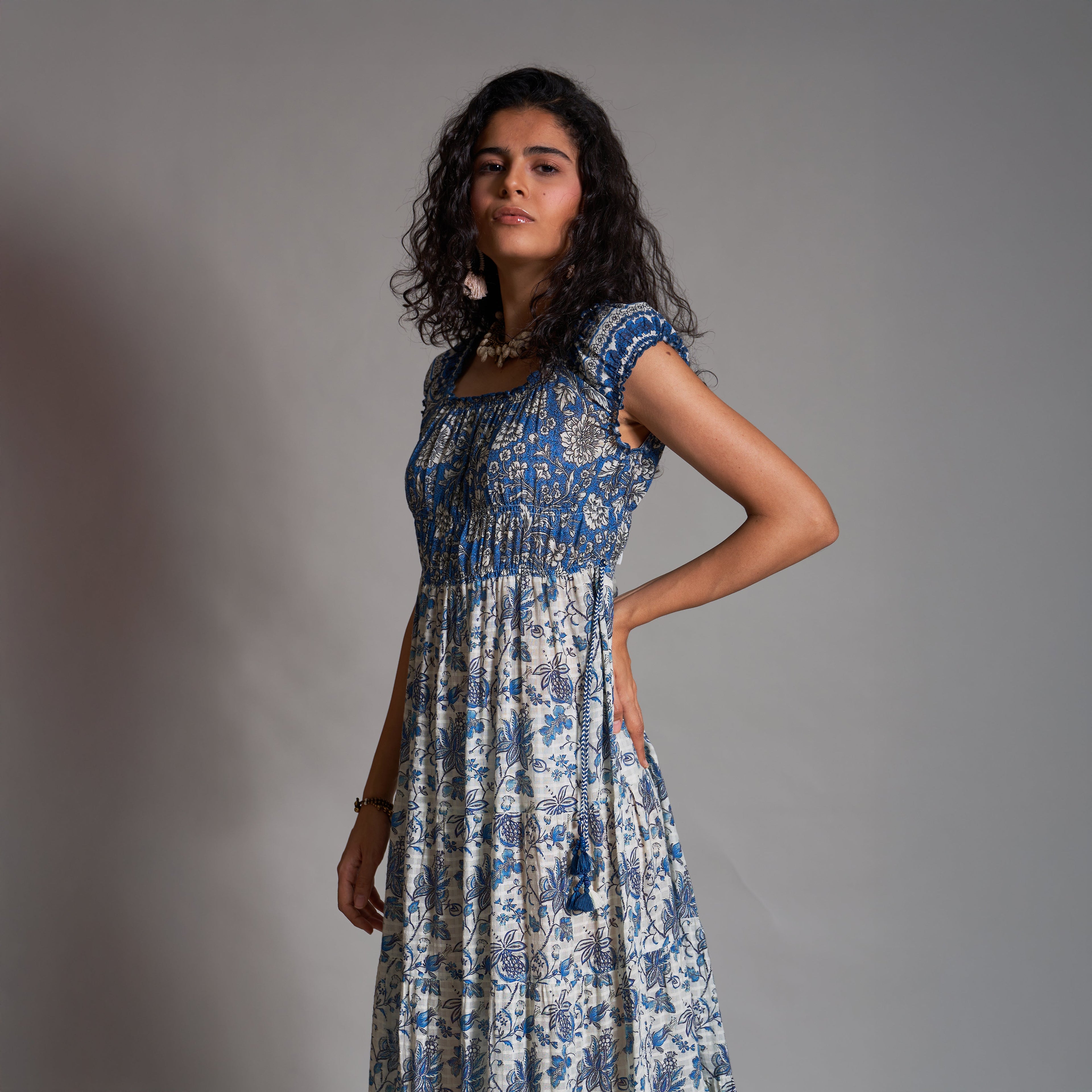 Gia Peasant Tiered Dress