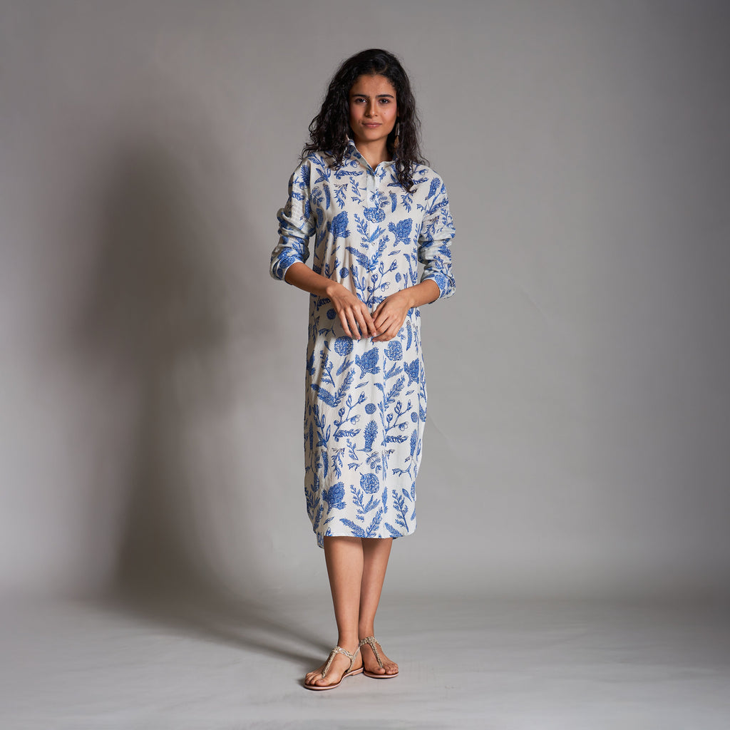 Misha Button Down Shirt Dress