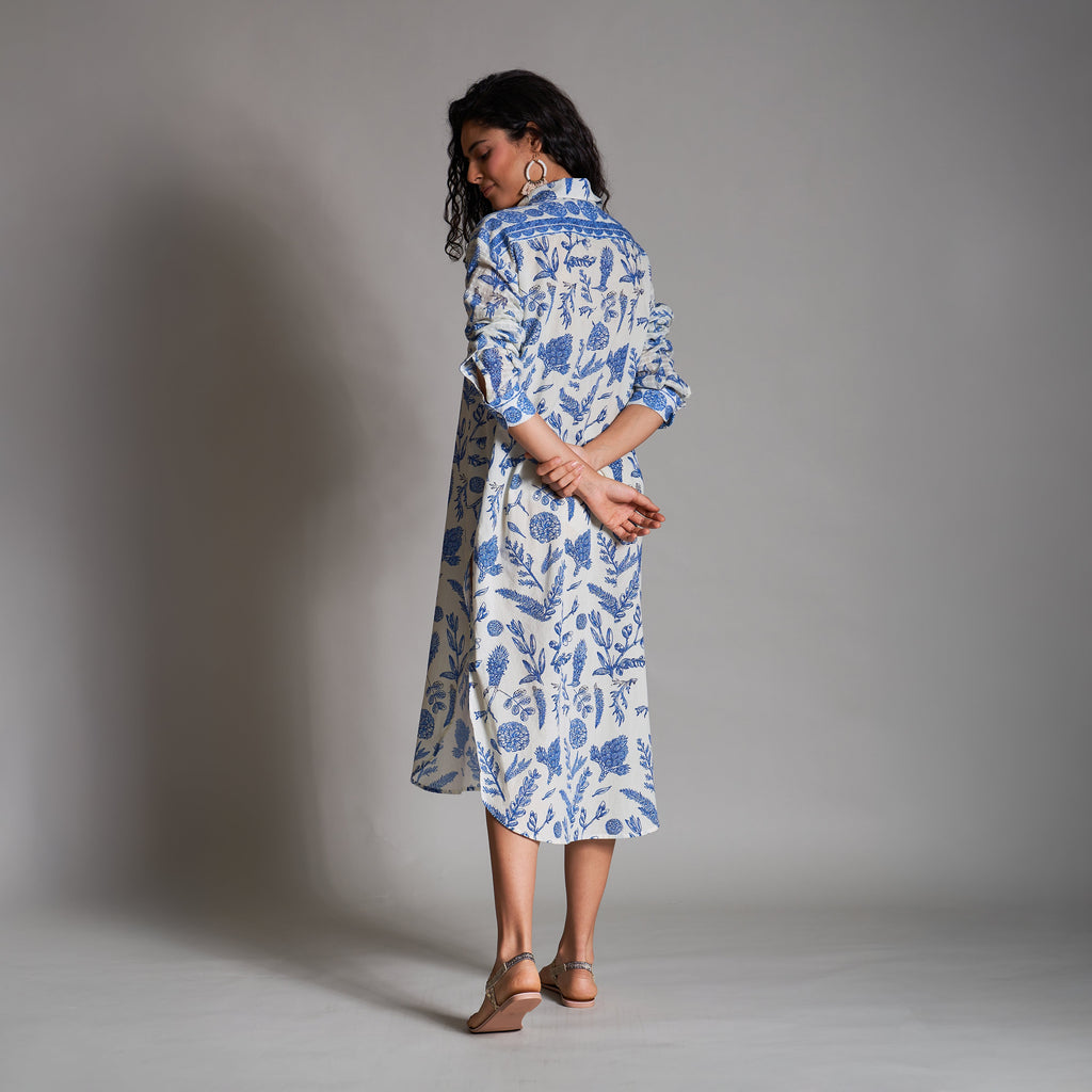 Misha Button Down Shirt Dress