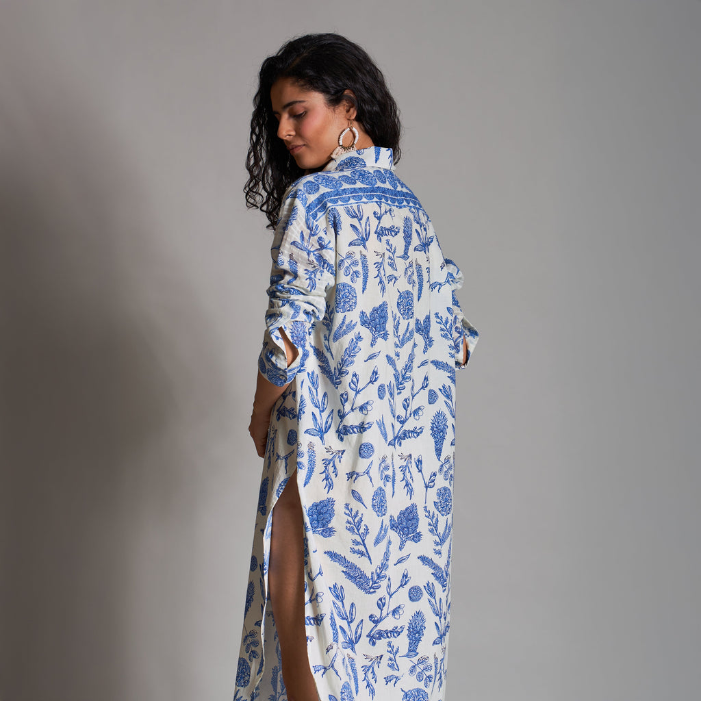 Misha Button Down Shirt Dress