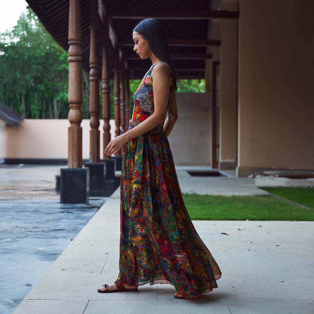 Ila Tiered Maxi Skirt