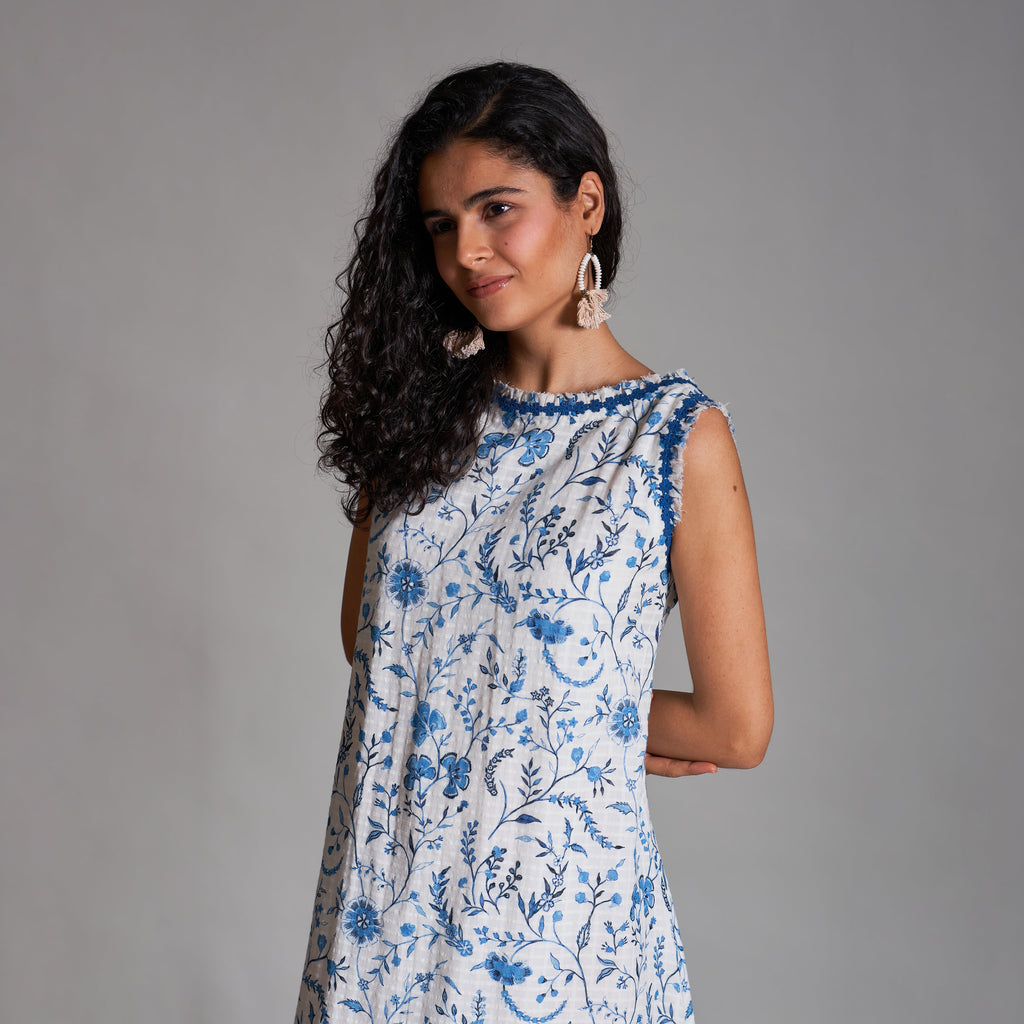 Vivian Boat Neck Cutaway Dress