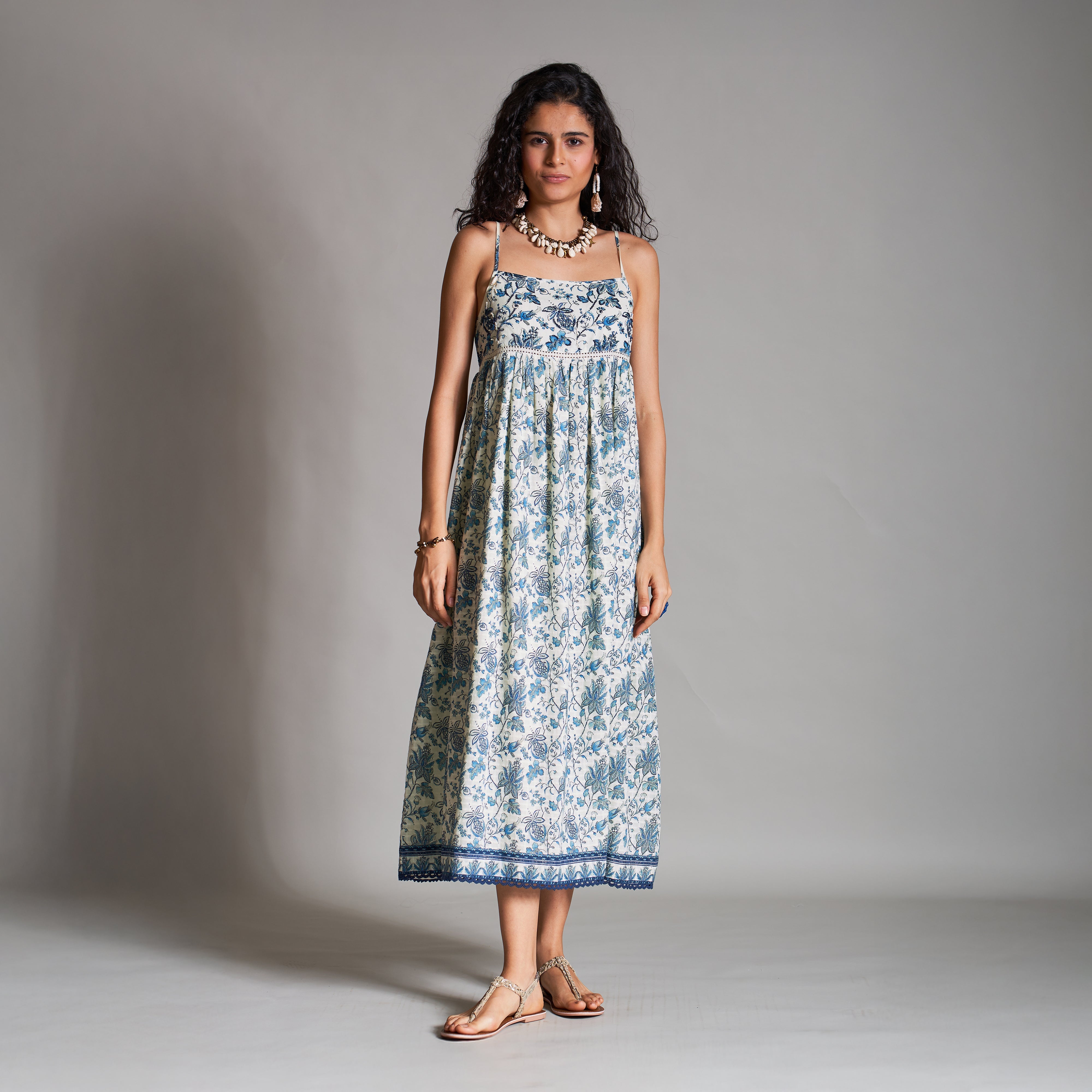 Allison Pinafore Dress