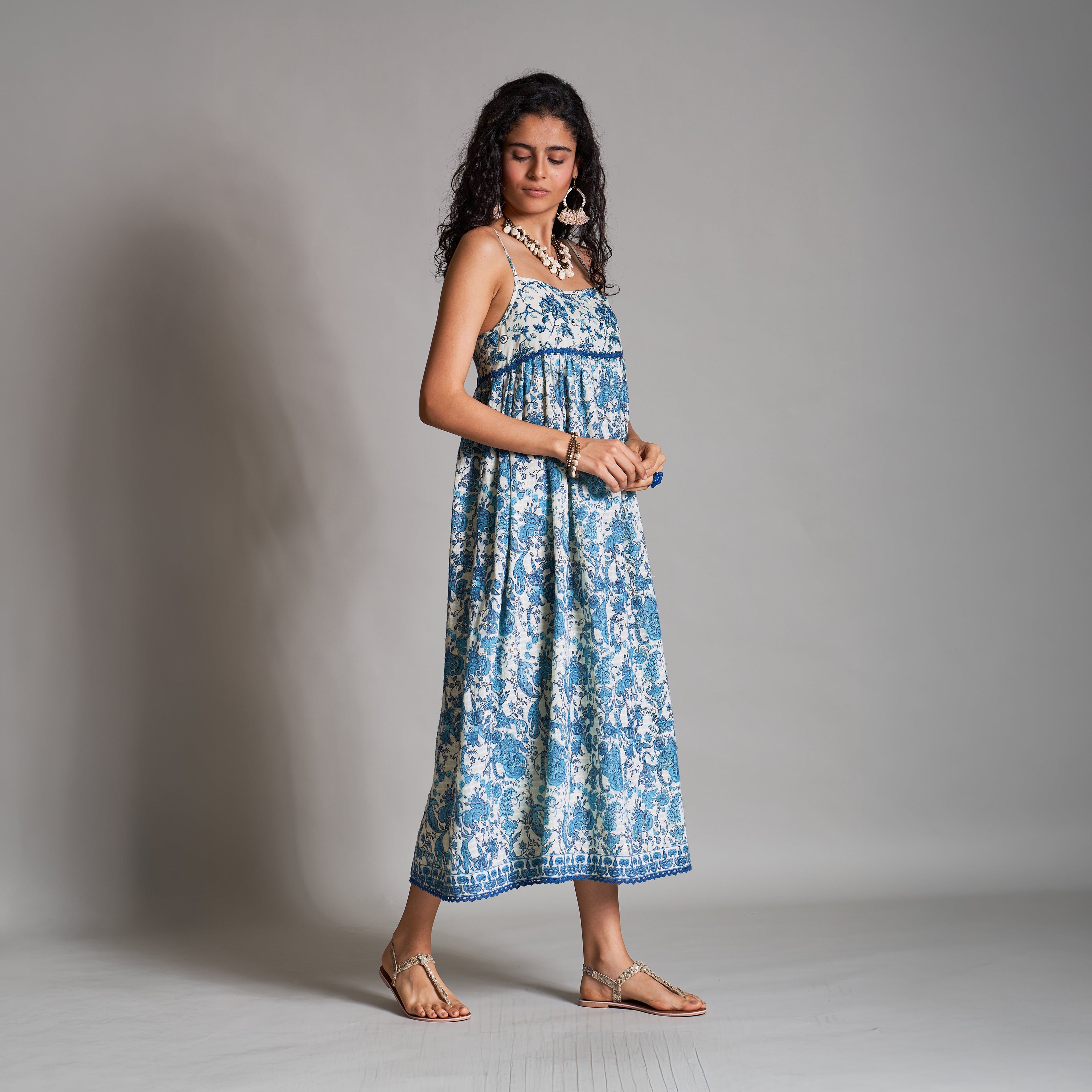 Bella Pinafore Dress