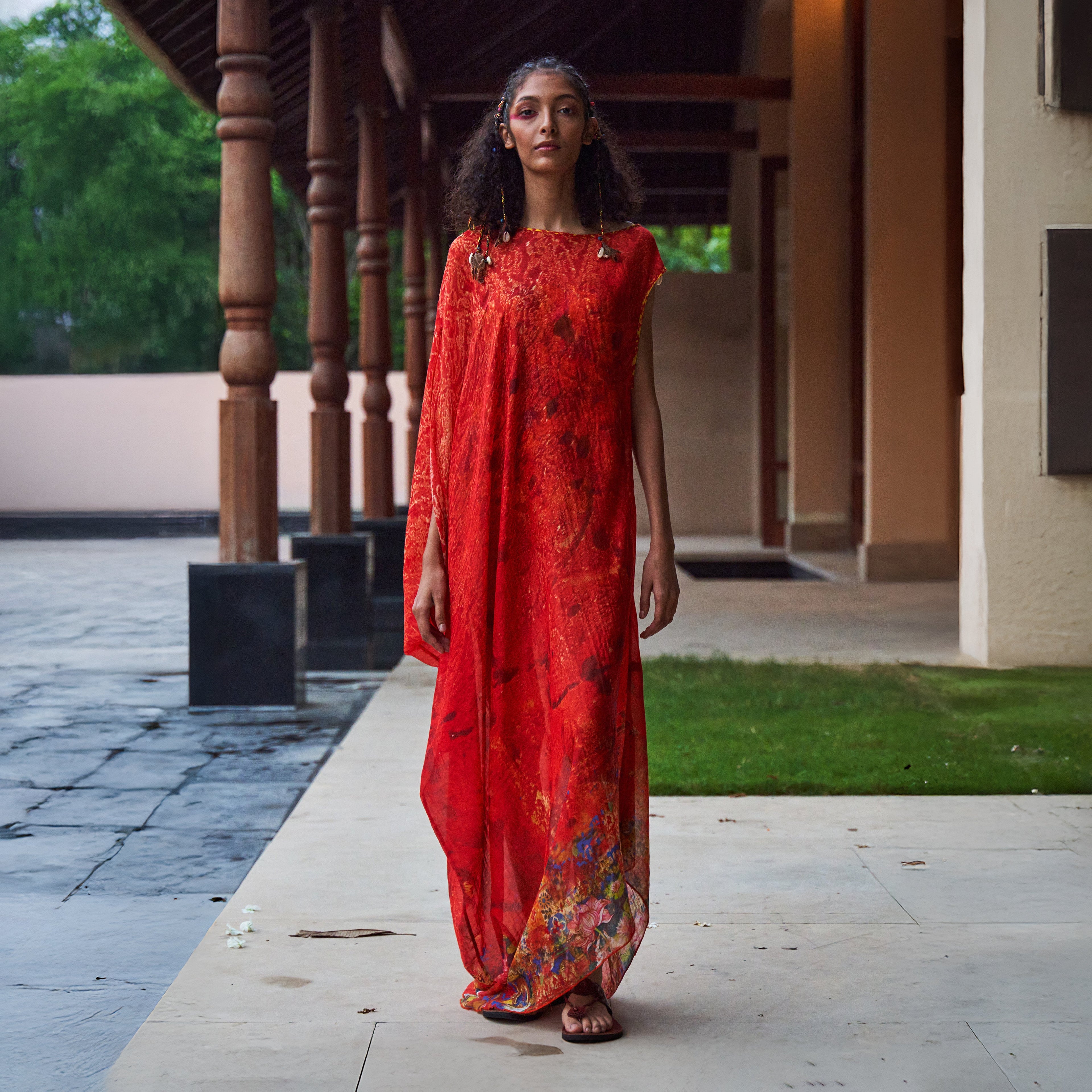 Anisha Asymmetric Draped Dress Payal Jain Anisha Asymmetric Draped Dress Payal Jain