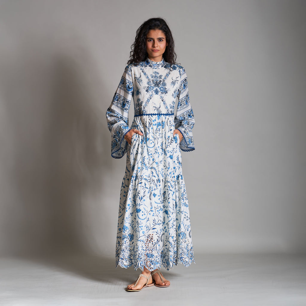 Vanessa Poetess Tiered Dress