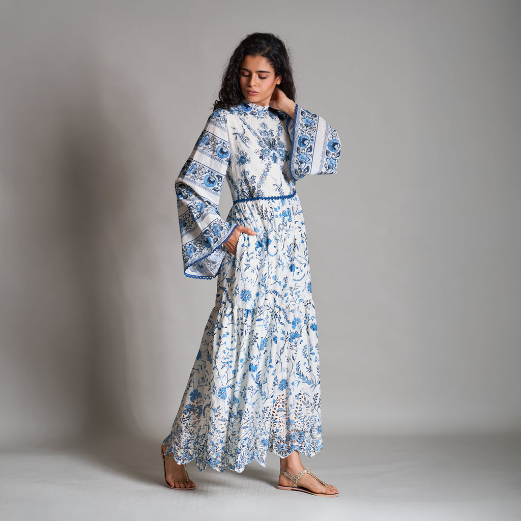 Vanessa Poetess Tiered Dress