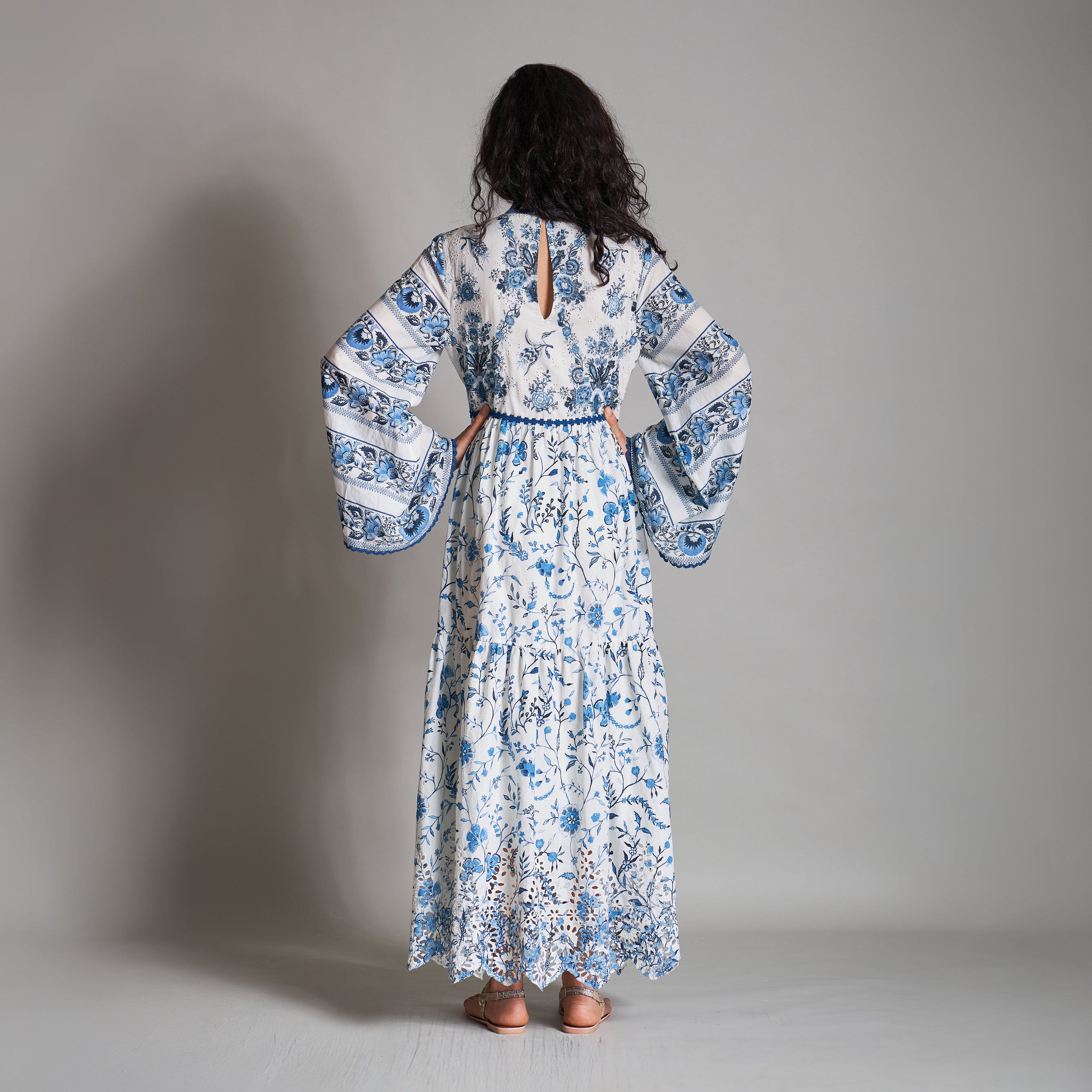 Vanessa Poetess Tiered Dress