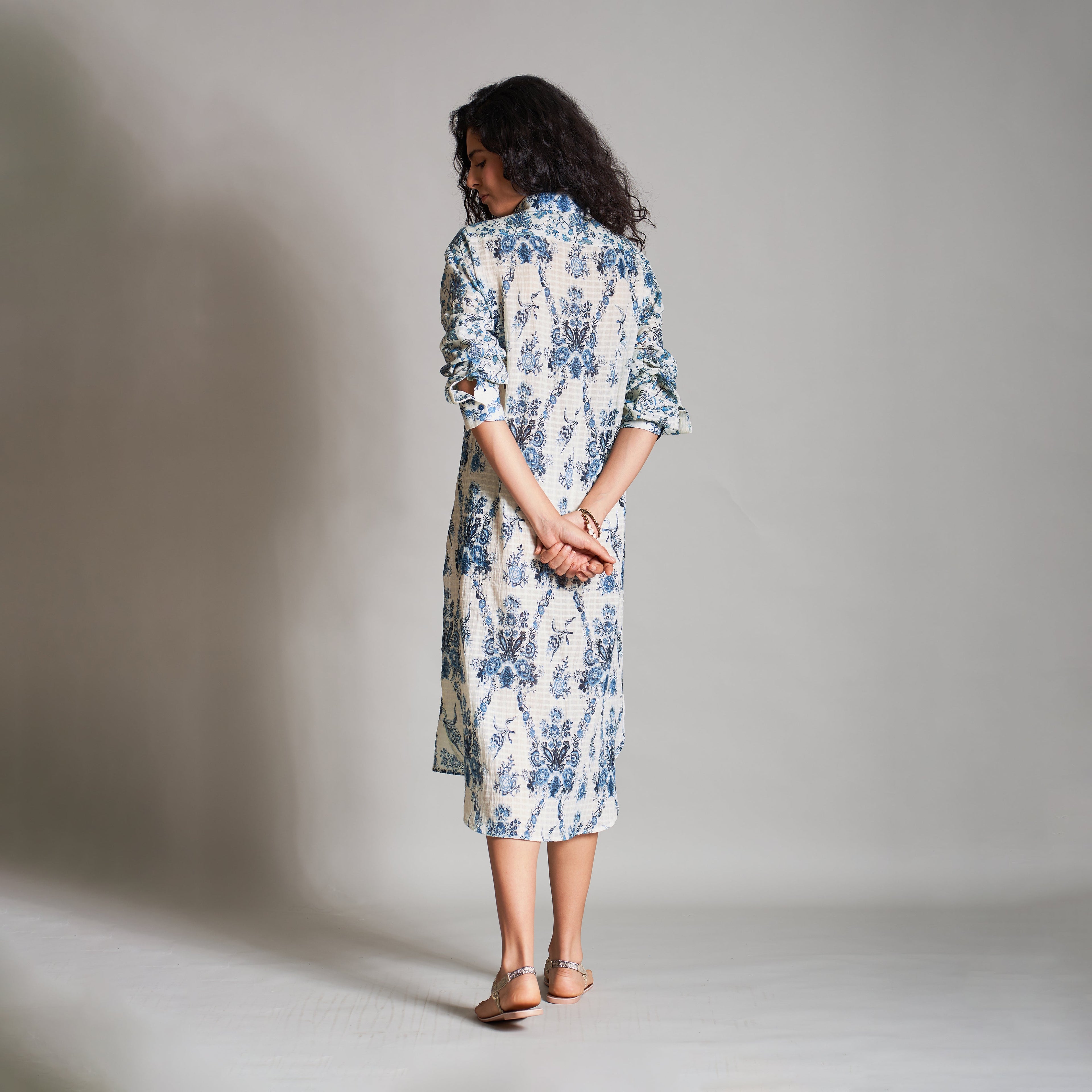 Madison Button Down Shirt Dress