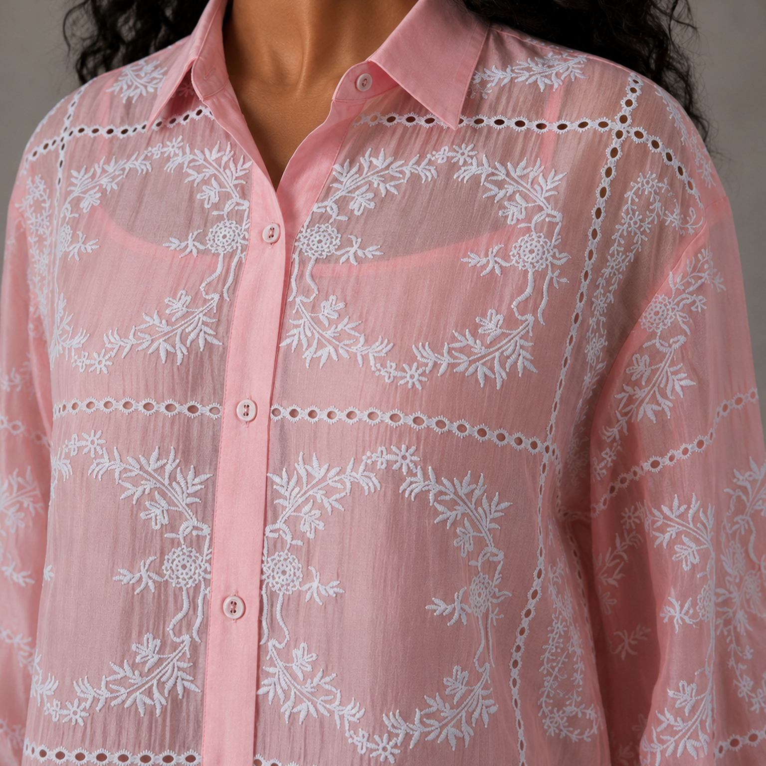 Latika Front Open Tunic