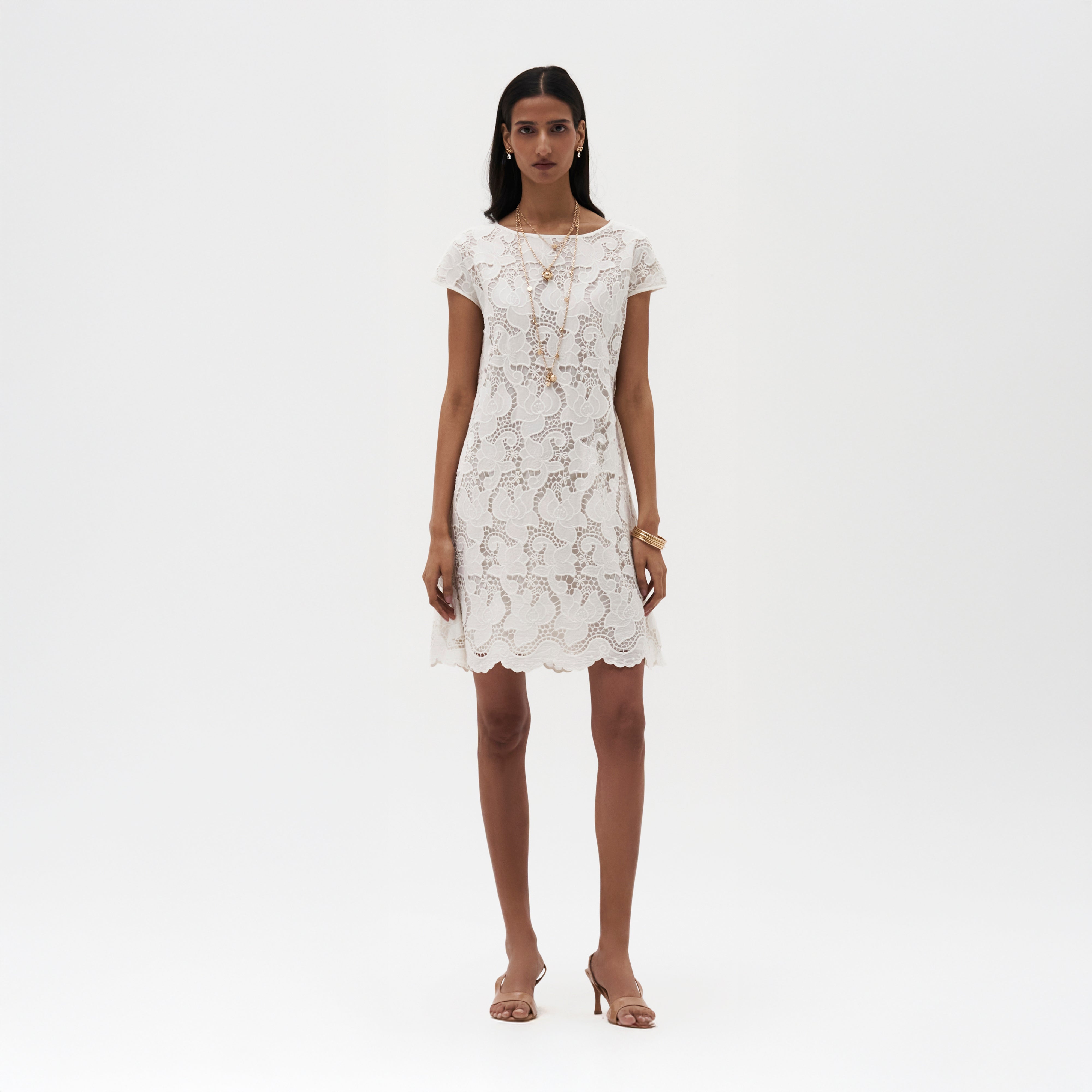 Léa Cutwork Dress