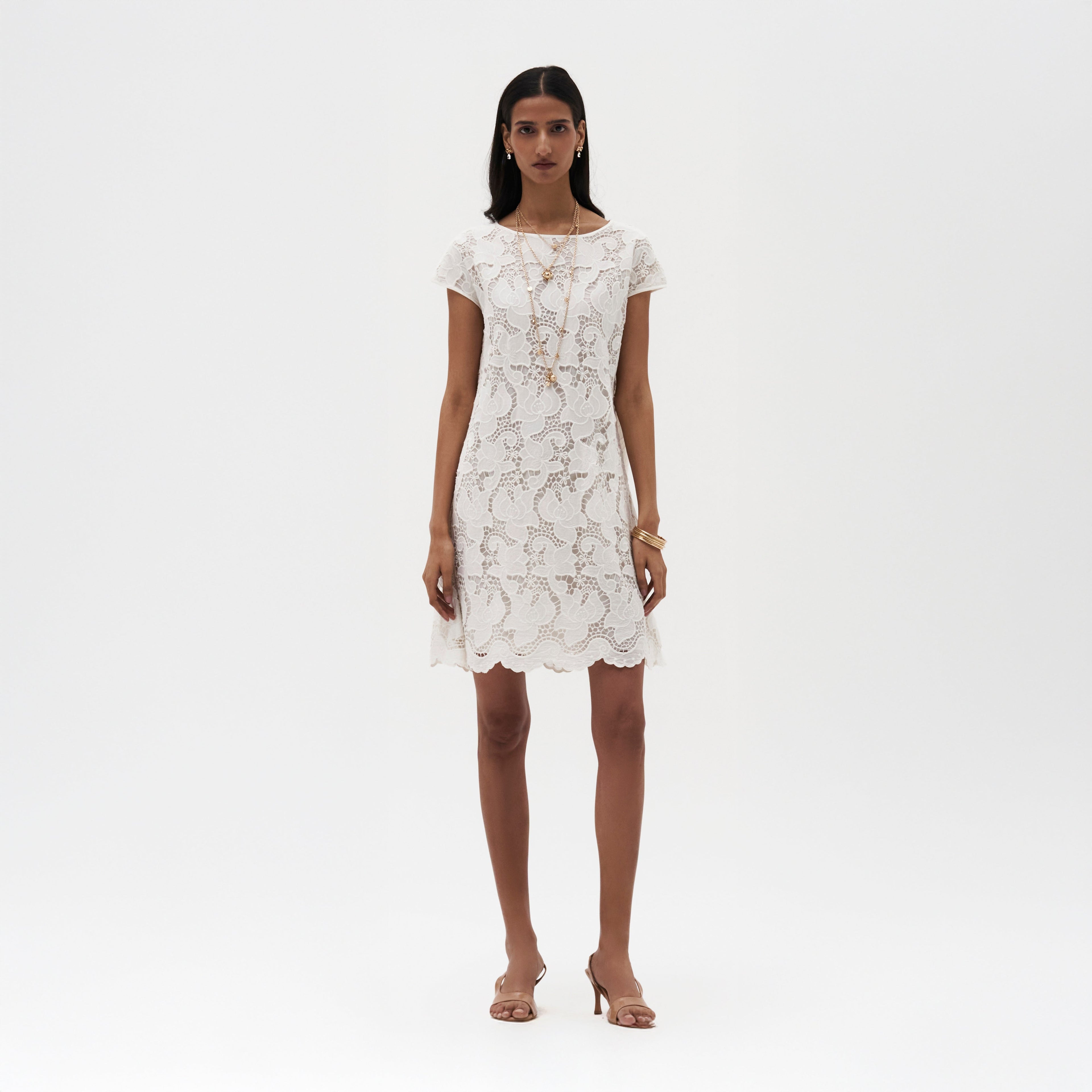 Léa Cutwork Dress