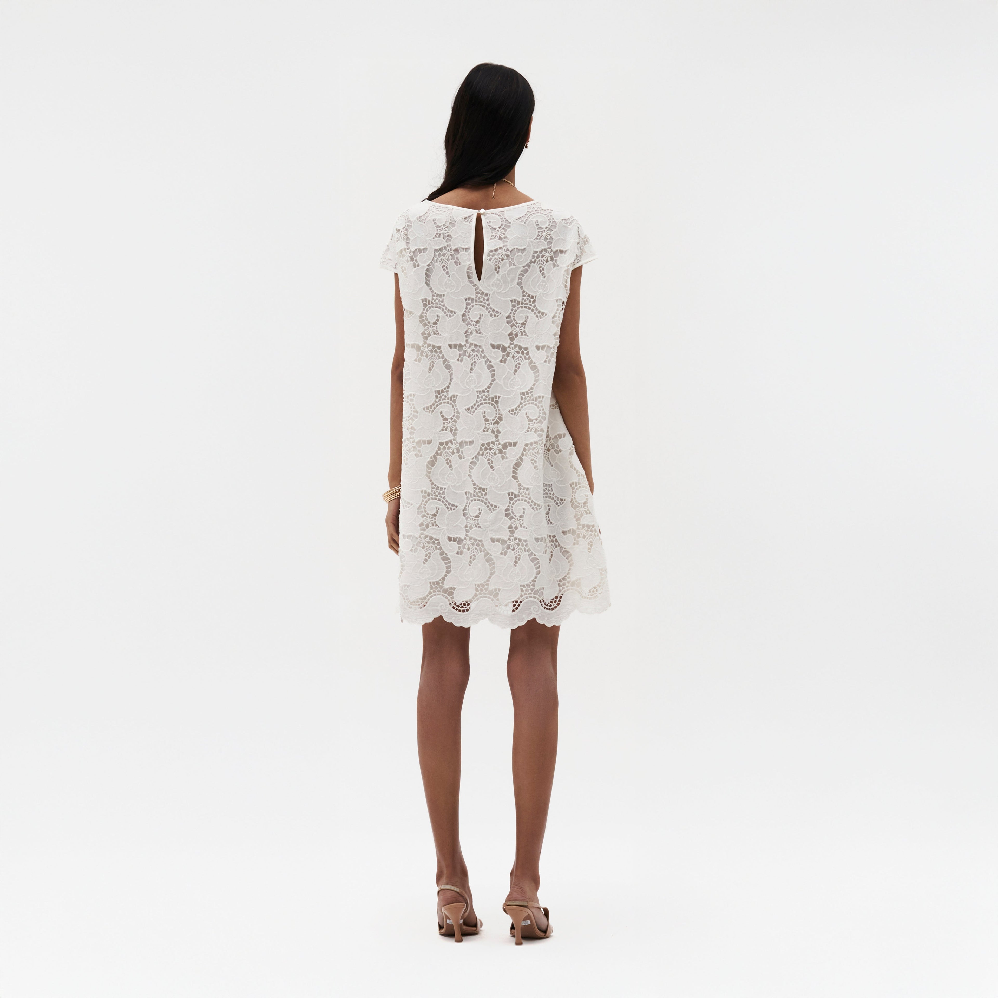 Léa Cutwork Dress