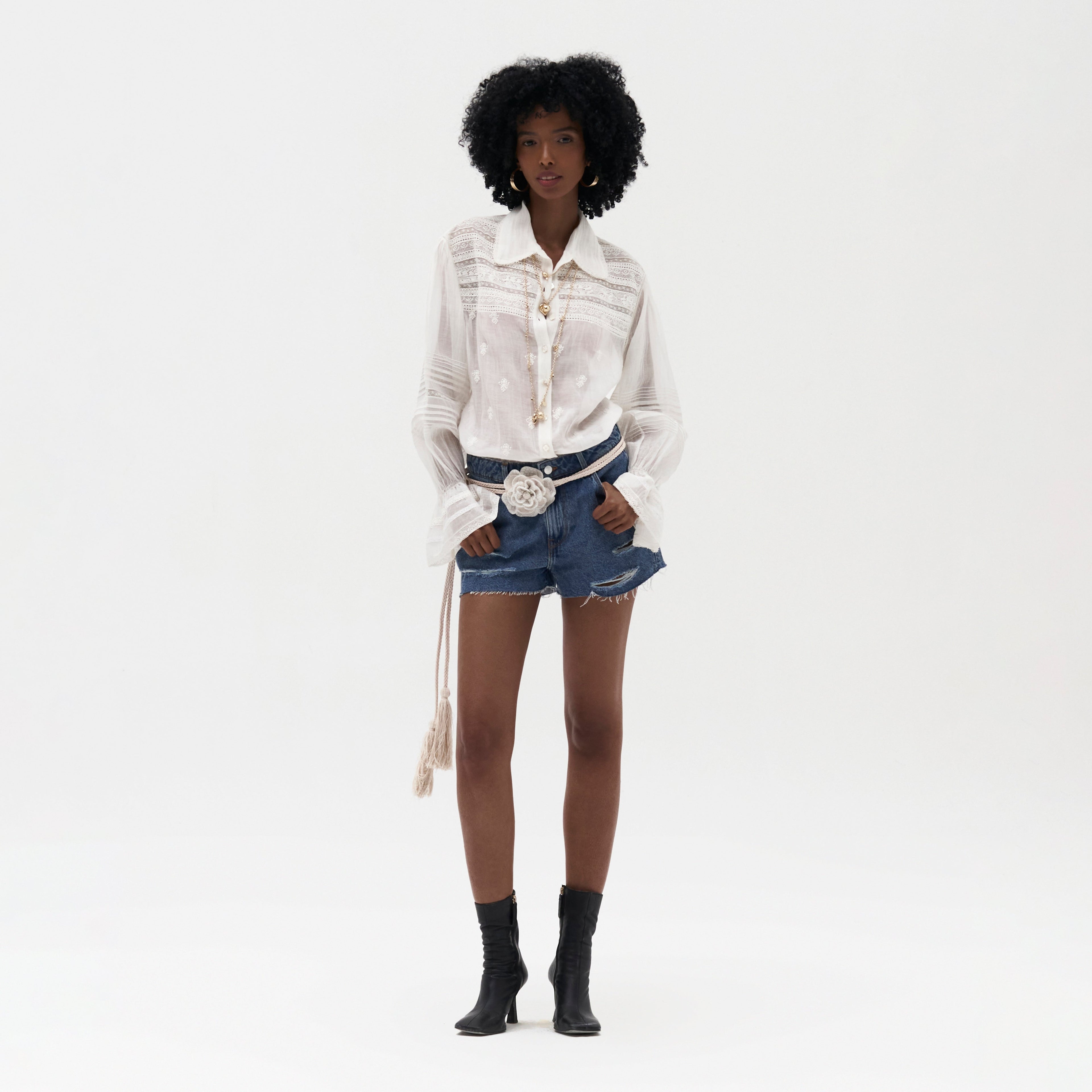 Danielle Chikankari Shirt