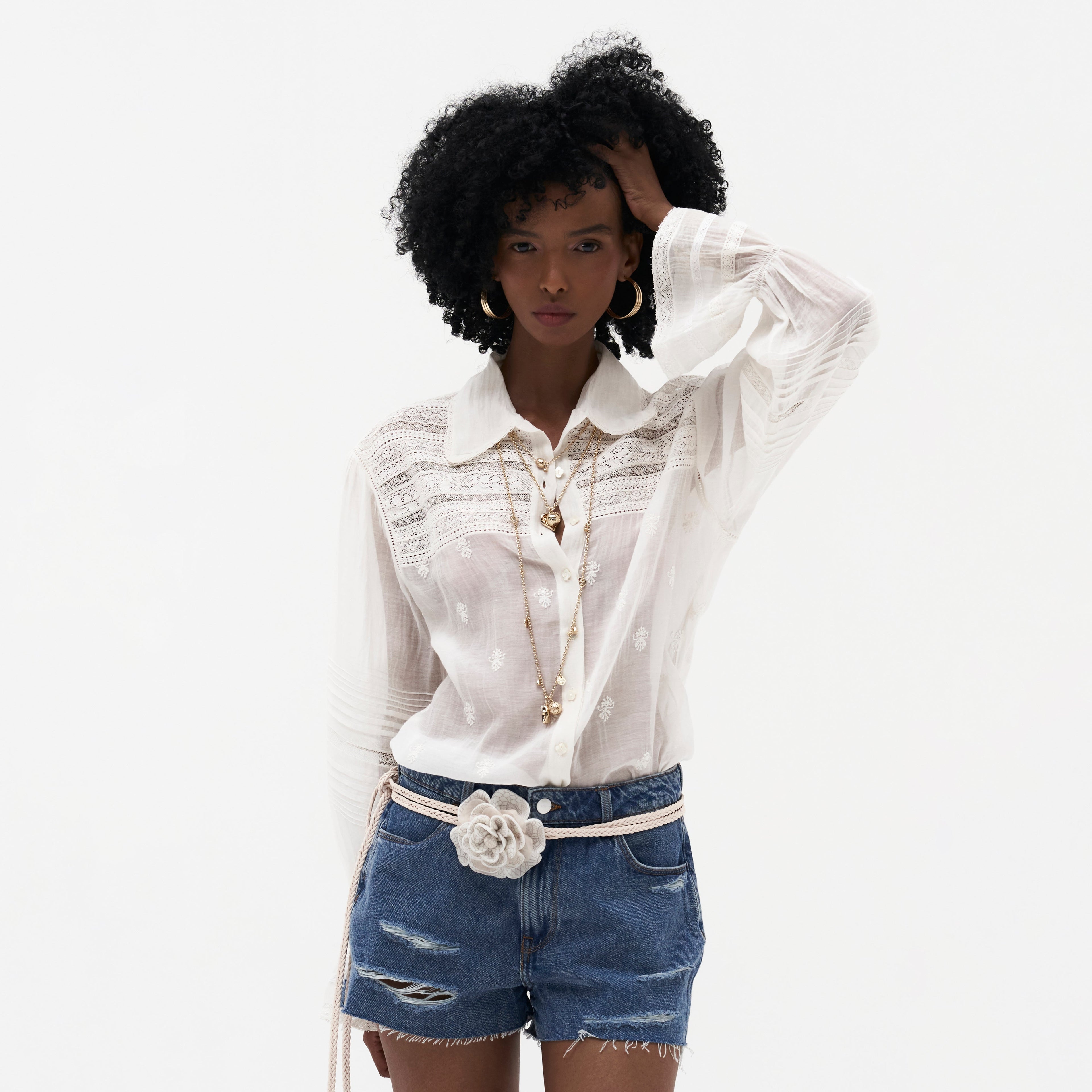 Danielle Chikankari Shirt